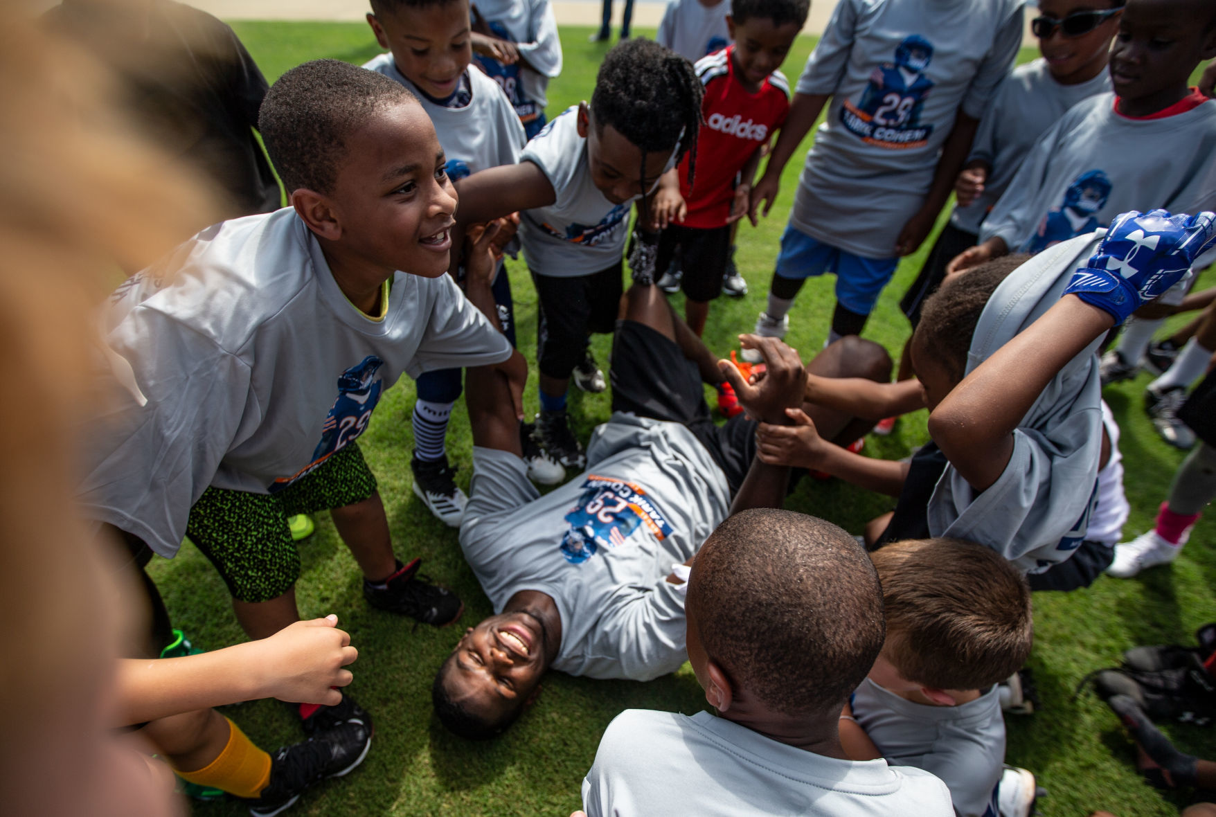 Tarik Cohen's football camp